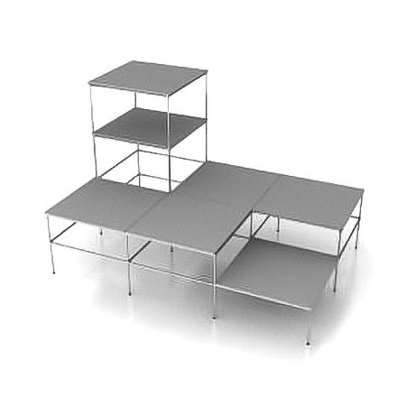 Подиум 2.4×1.6×2.4м