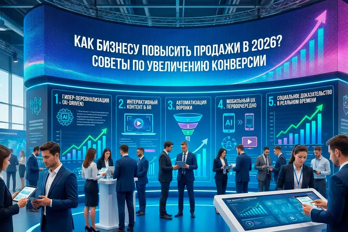 Как бизнесу повысить продажи в 2026