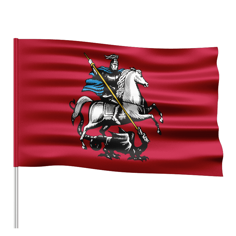 флаг Москвы