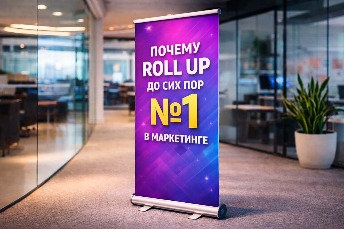 Почему Roll Up до сих пор номер один в маркетинге